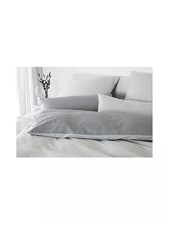ELEGANTE | Wende Flanell Bettwäsche Tender 70x90cm/140x200cm Grau | 